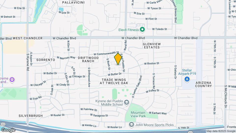 5066 W Jupiter Way Map and Location Details