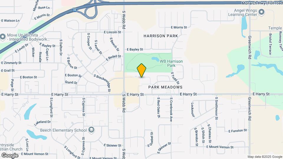 1417 S Goebel Cir Map and Location Details