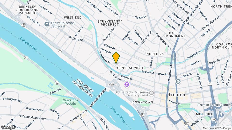 442 W Hanover St Map and Location Details