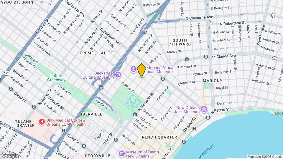 1300 Gov Nicholls St Map and Location Details