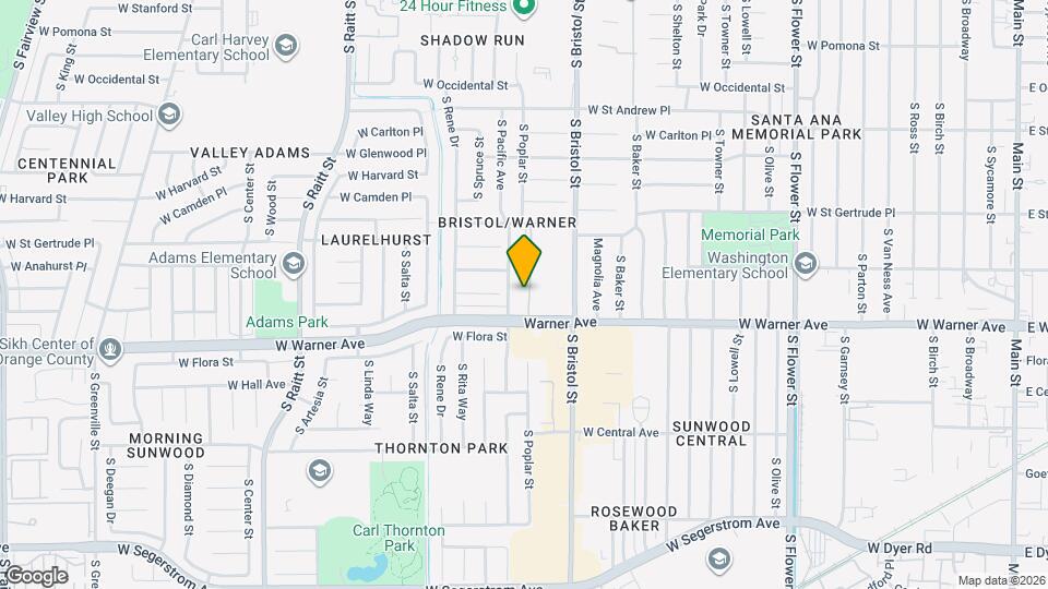 Casa Pacifica Senior Apartment Homes Mapa y Detalles de la Ubicación