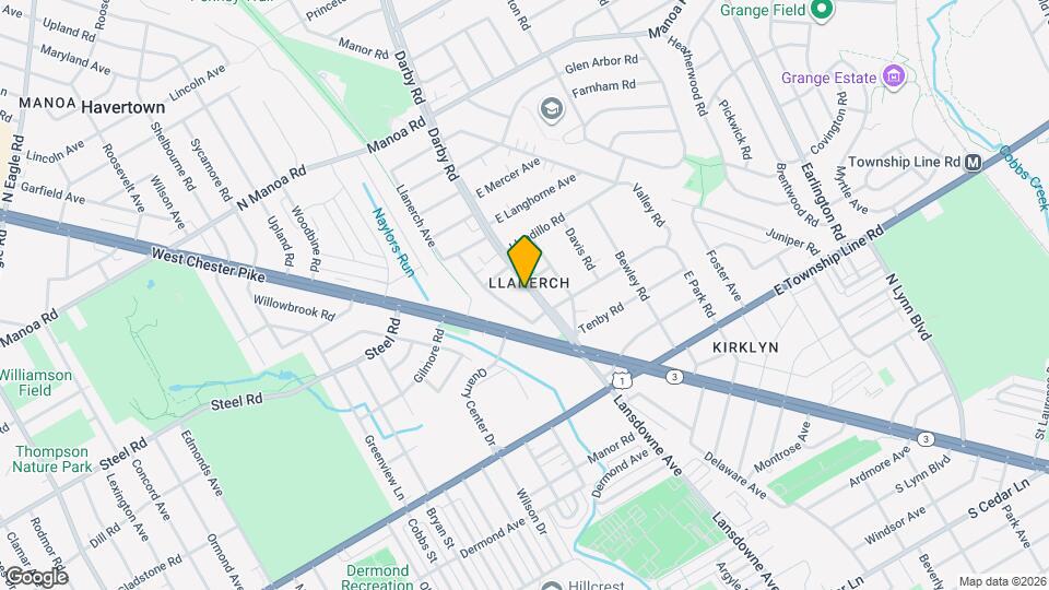 320 Darby Rd Map and Location Details