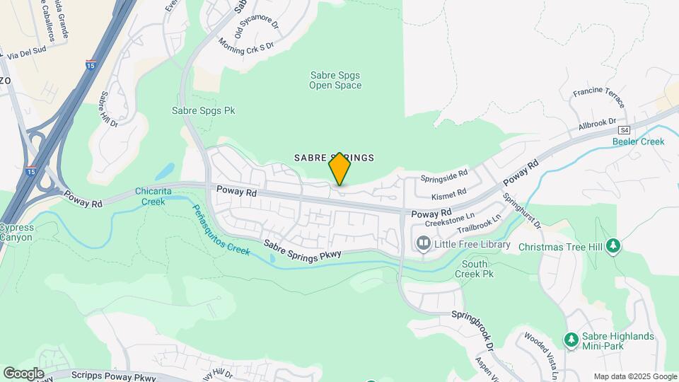 12646 Springbrook Dr, Unit B Map and Location Details