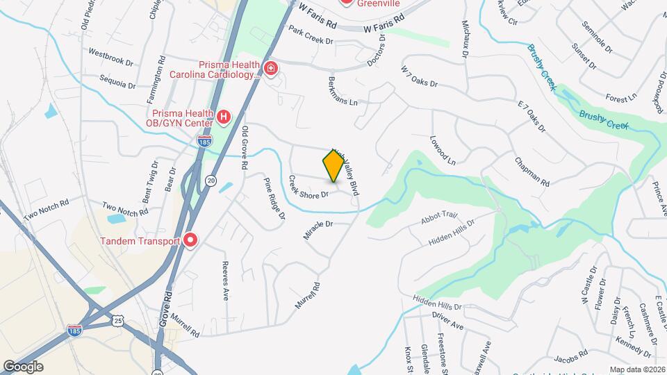 18 Brookview Dr Map and Location Details