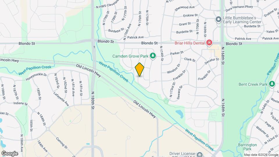 1709 N 176th Plaza Map and Location Details