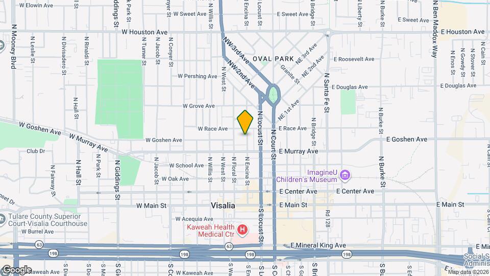 515-527 N Encina St Map and Location Details