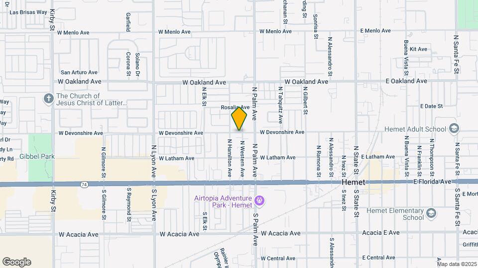 1001 E Devonshire Ave Map and Location Details