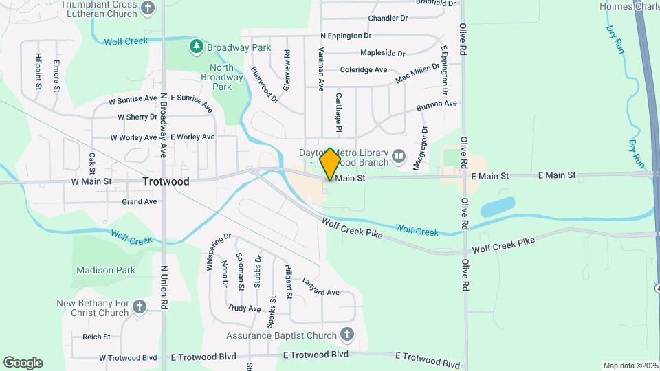 Trotwood Senior Lofts Map and Location Details
