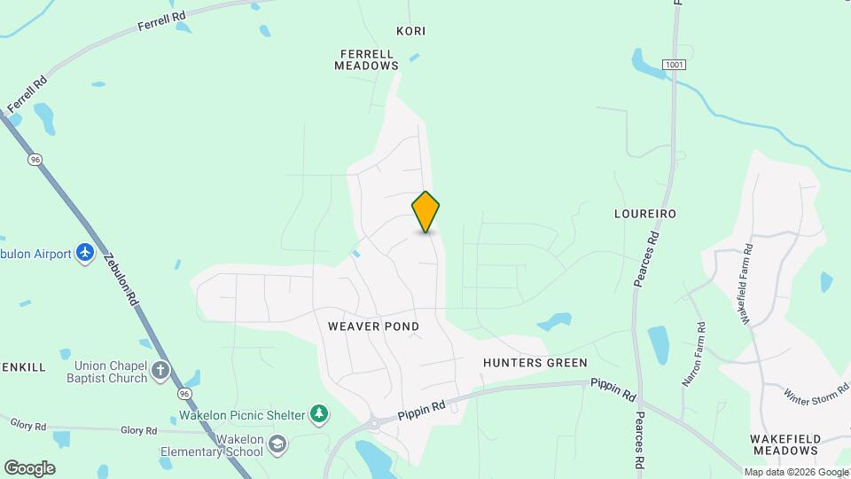 3325 Lacewing Dr Map and Location Details