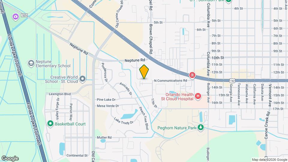 3608 Bay Ct Map and Location Details