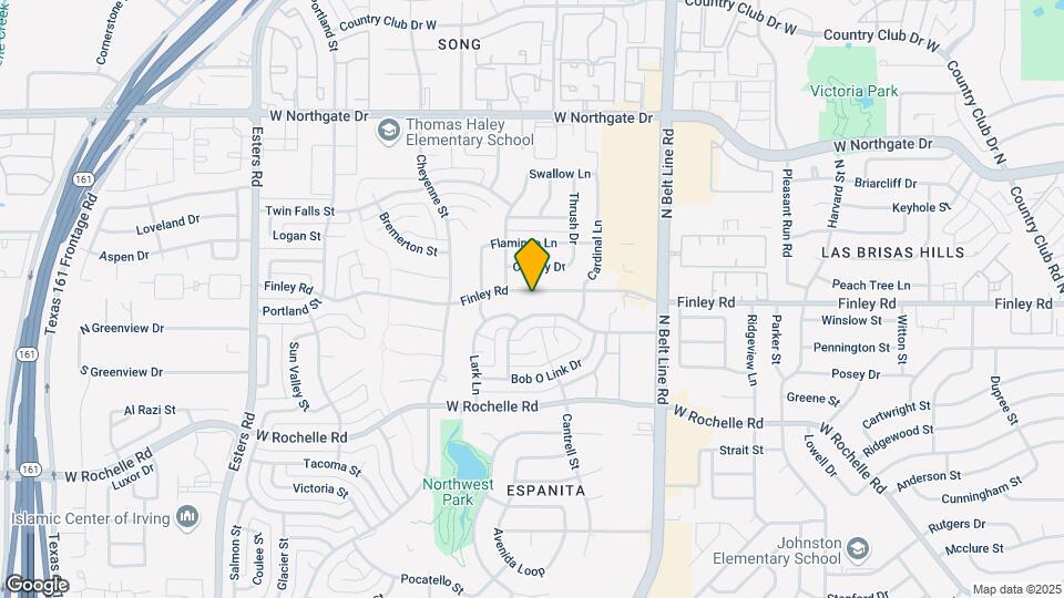 3704 Finley Rd Map and Location Details