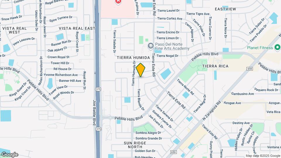 2364 Tierra Blanda Dr Map and Location Details