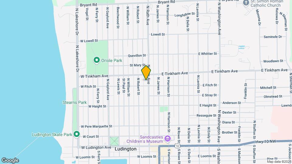 503 N Rath Ave, Unit B Map and Location Details