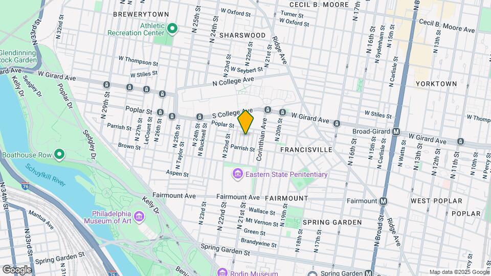 881 N 21st St Mapa y Detalles de la Ubicación