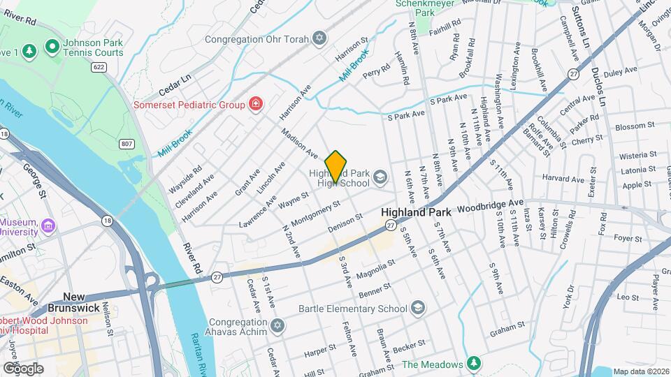 326-1 Wayne St Mapa y Detalles de la Ubicación