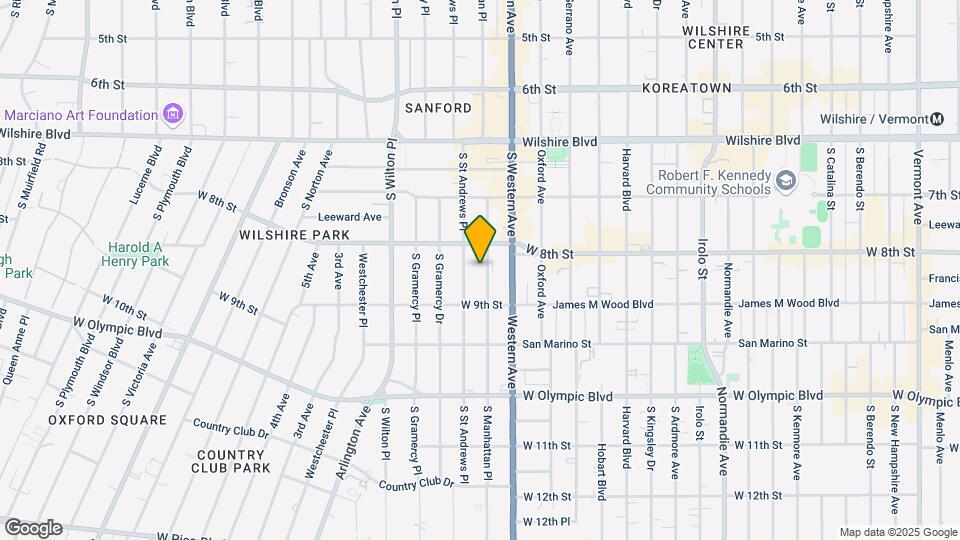 Mansard Mapa y Detalles de la Ubicación