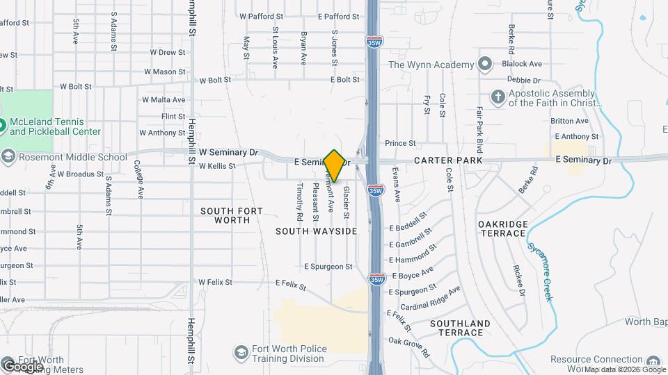 4405 Vermont Ave Map and Location Details