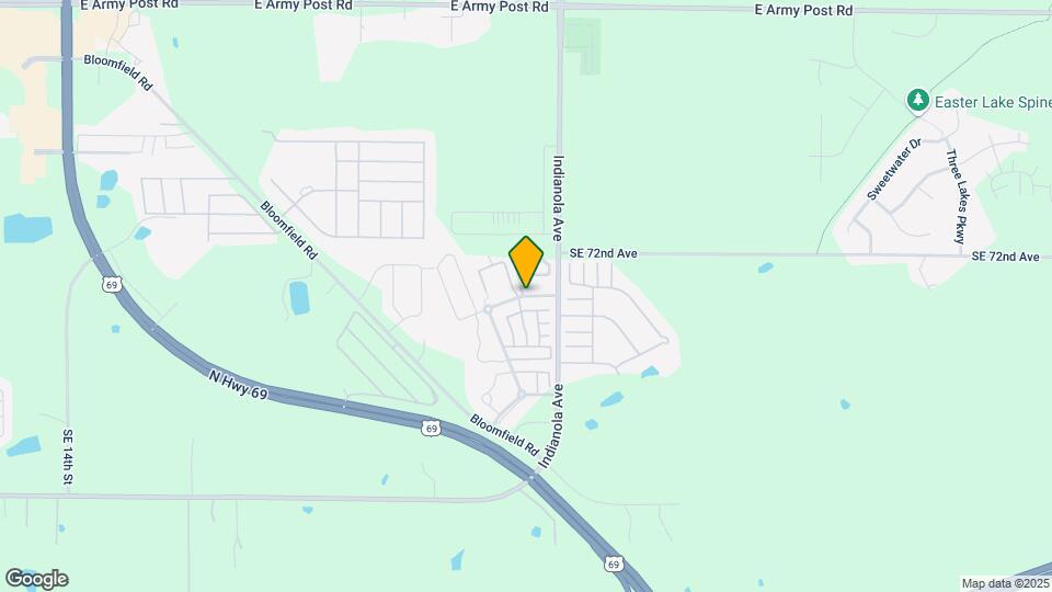 2101 Meadow Ct Map and Location Details