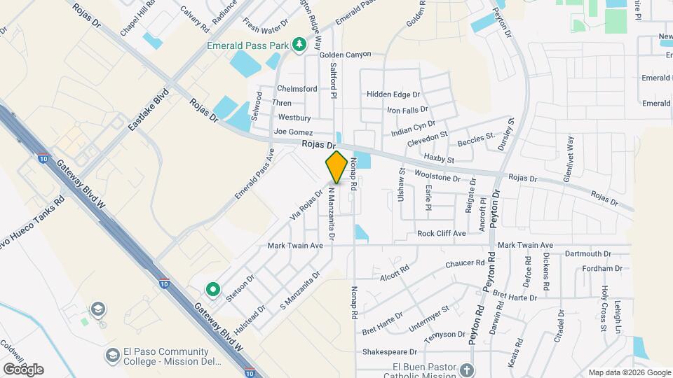 172 N Manzanita Dr Map and Location Details