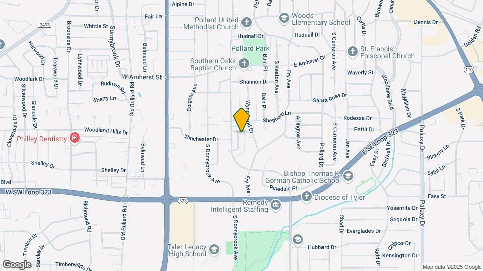 3712 Colony Park Dr Map and Location Details