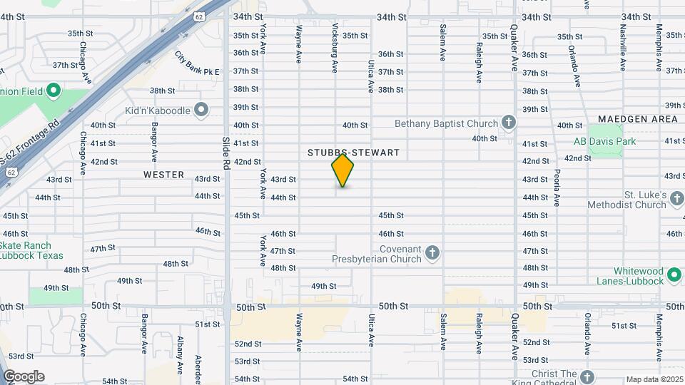 4816 44th St Map and Location Details