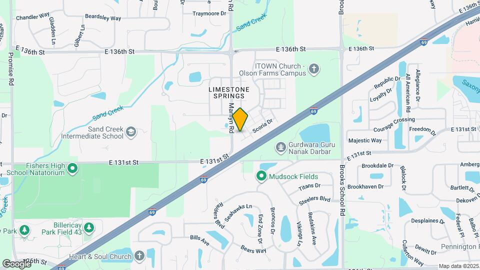 12015 Zircon Ln Map and Location Details