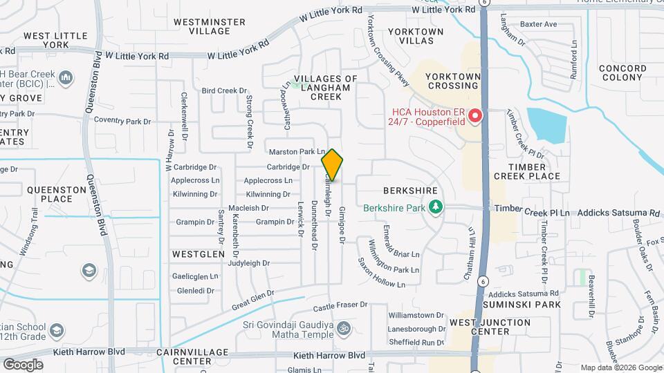 5510 Cairnleigh Dr Map and Location Details