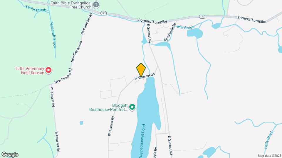 40 W Quasset Rd Map and Location Details