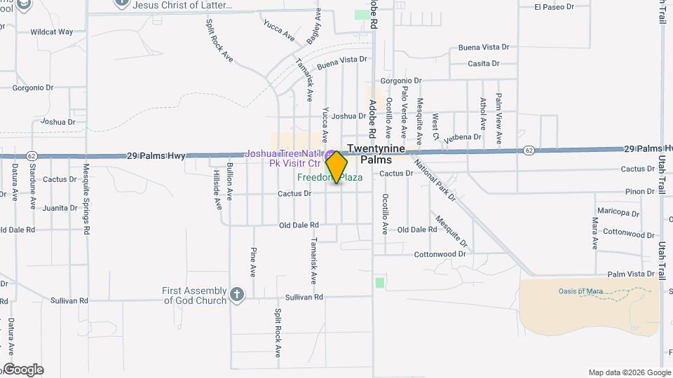 73572 Cactus Dr Map and Location Details