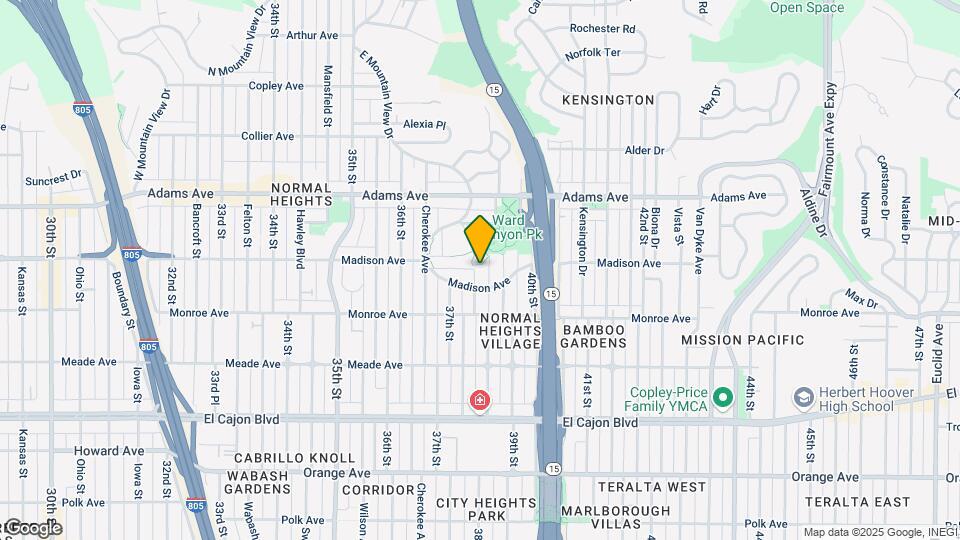 4575-4579 N 38th St Mapa y Detalles de la Ubicación