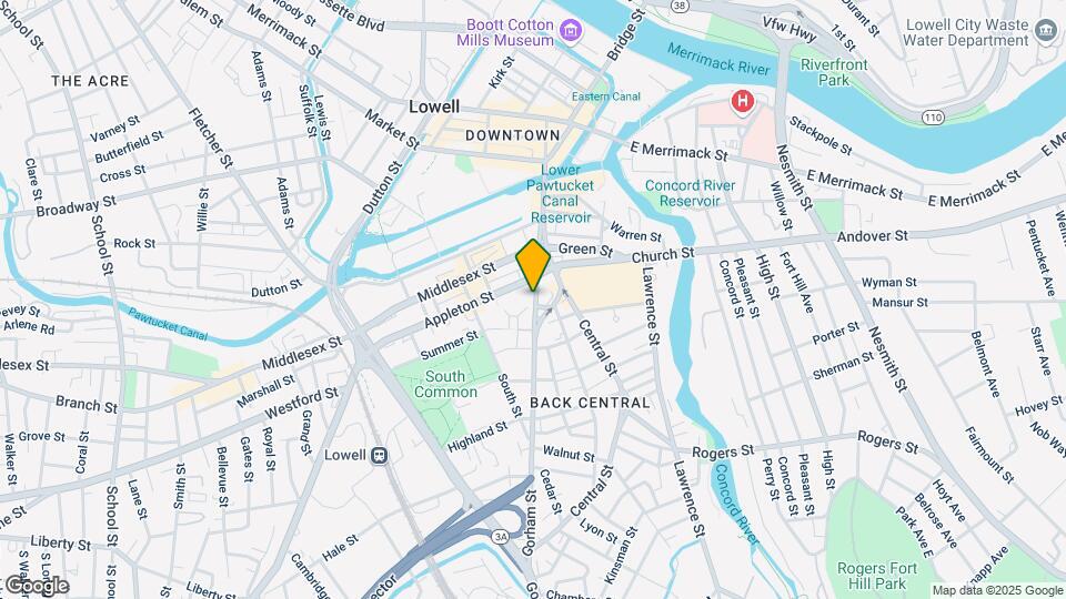101 Gorham St Map and Location Details
