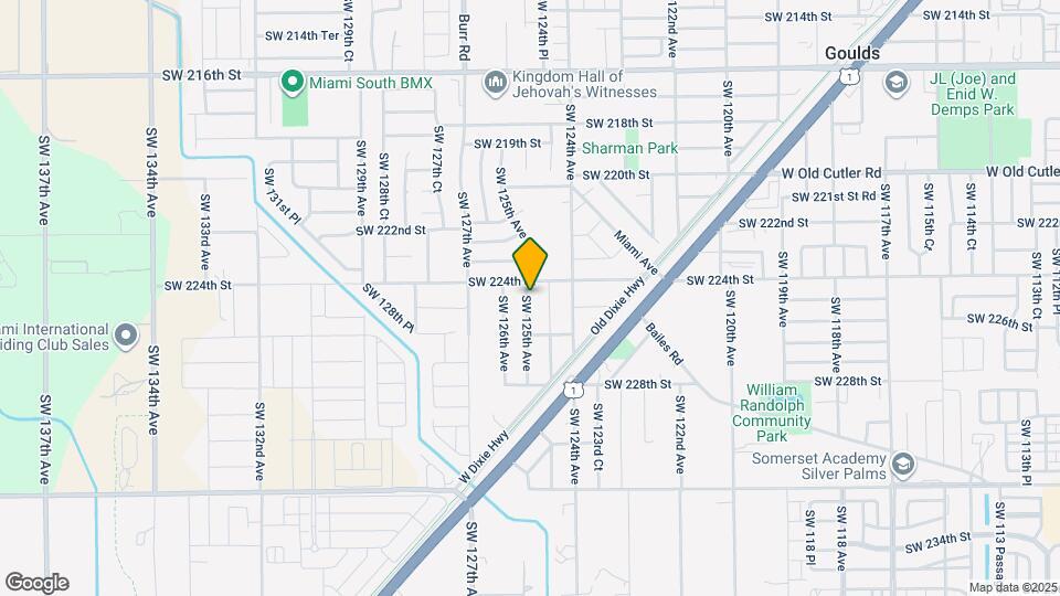 22445 SW 125th Ave Map and Location Details