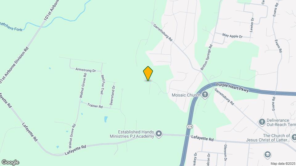 104 Schroer Rd Map and Location Details