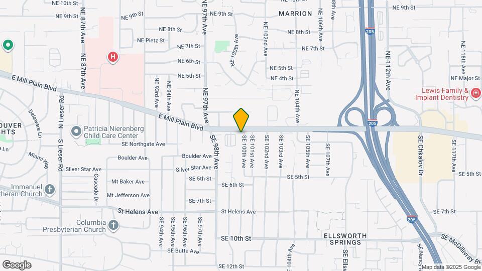 108 SE 100th Ave Map and Location Details