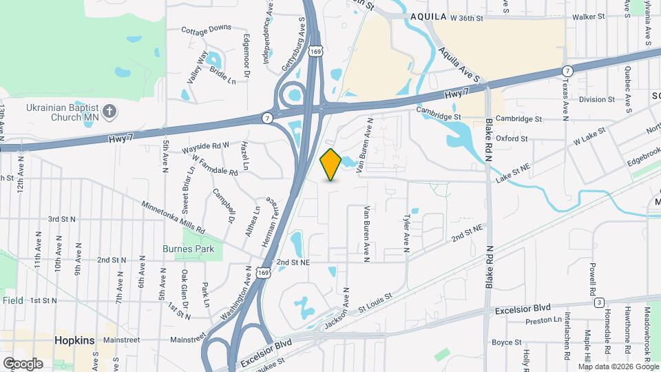 401 Monroe Pl Map and Location Details