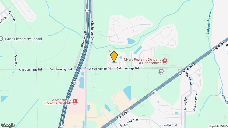 1186 Summer Springs Drive Map and Location Details