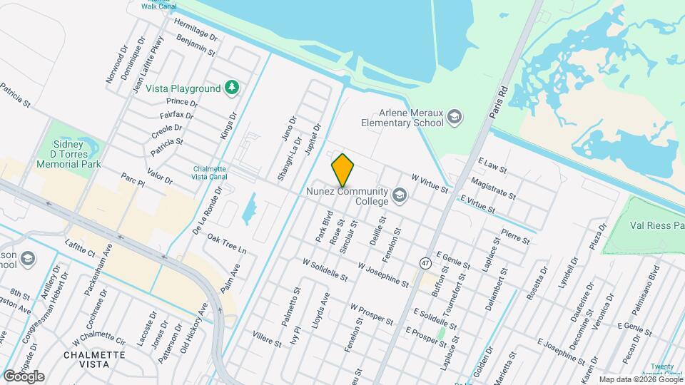 3625 Park Blvd Map and Location Details