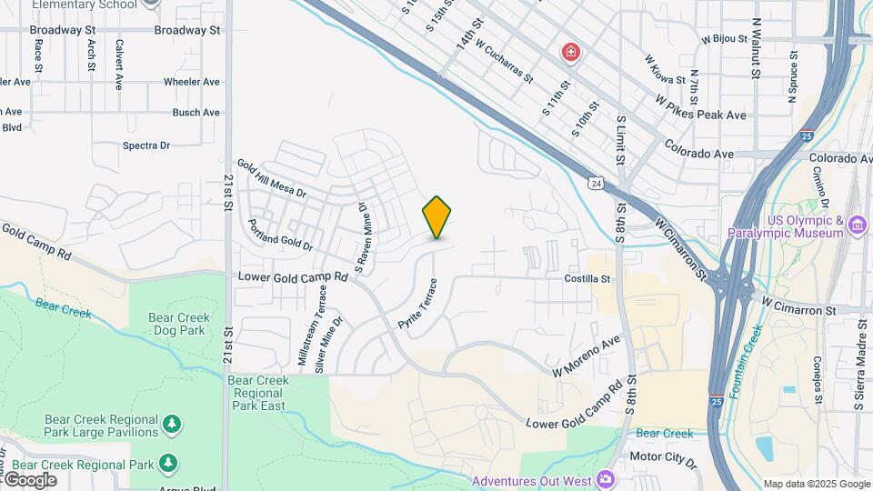 280 Gold Claim Terrace Map and Location Details