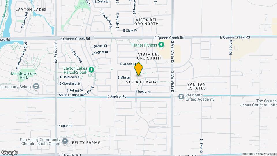 1376 E Mia Ln Map and Location Details