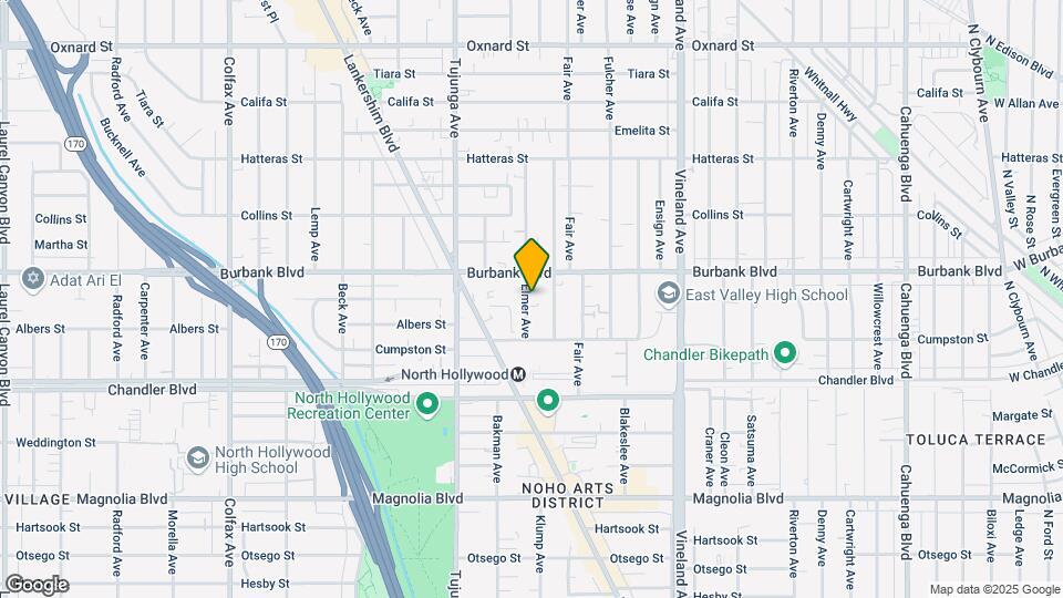5544 Elmer Ave Mapa y Detalles de la Ubicación