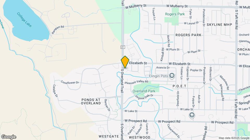 1078 Tierra Ln Map and Location Details