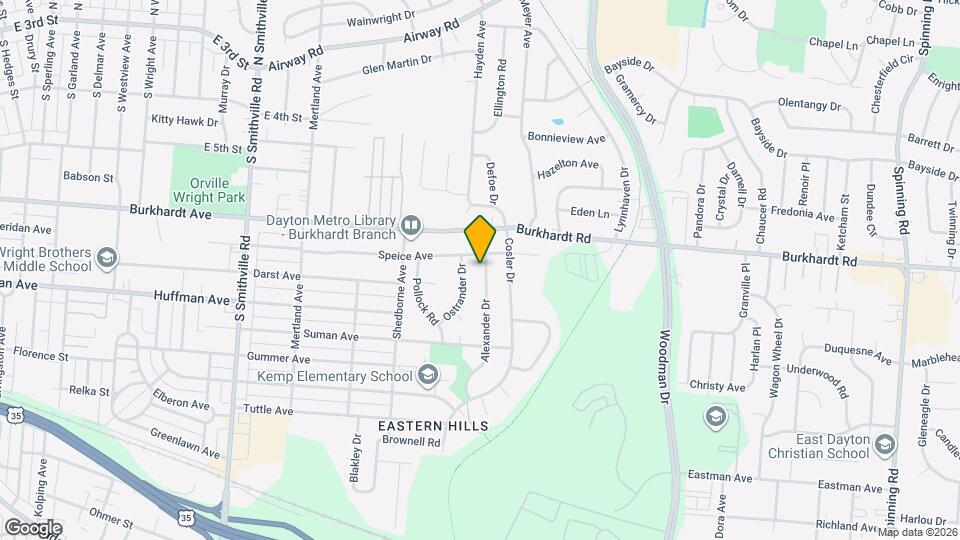 415 Alexander Dr Map and Location Details