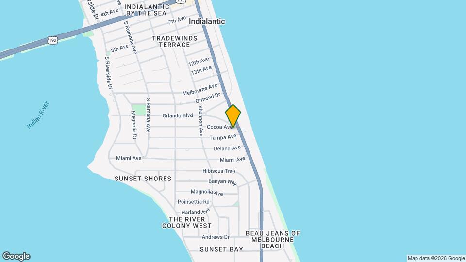 100 Tampa Ave Map and Location Details