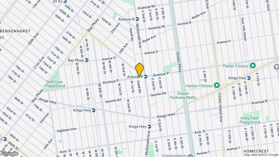 370 Avenue P Mapa y Detalles de la Ubicación