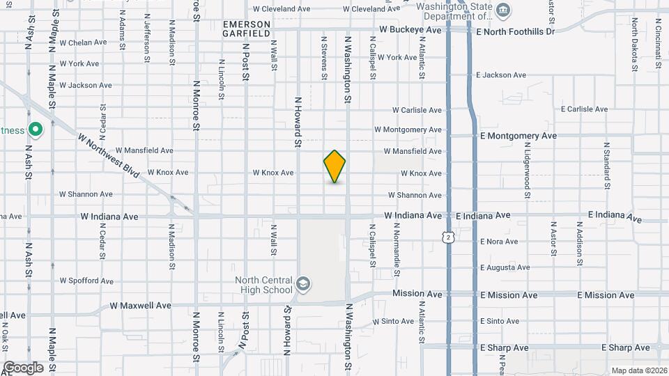 420 W Shannon Ave Map and Location Details