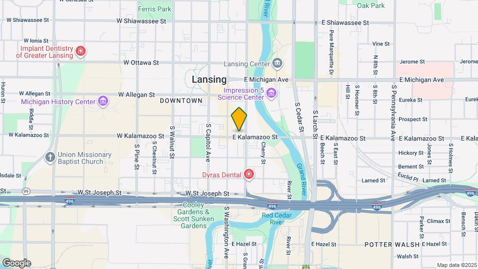 119 E Kalamazoo St Mapa y Detalles de la Ubicación