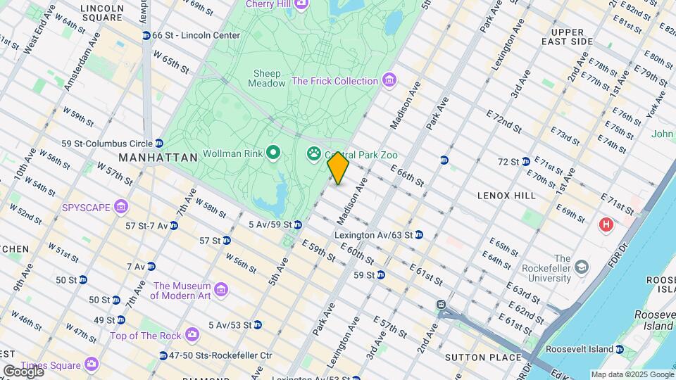 225 E 63rd St, Unit FL3-ID338 Map and Location Details