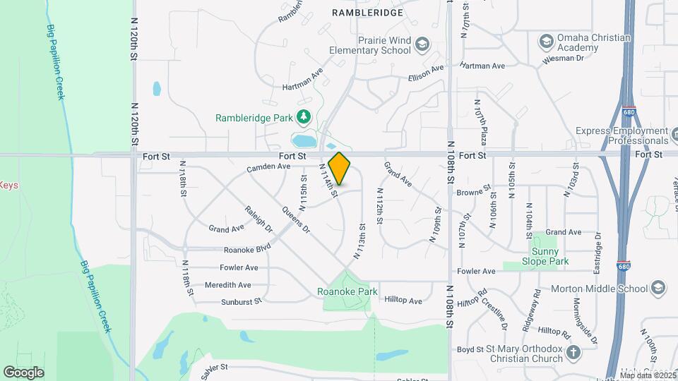 5005 N 114th St Map and Location Details