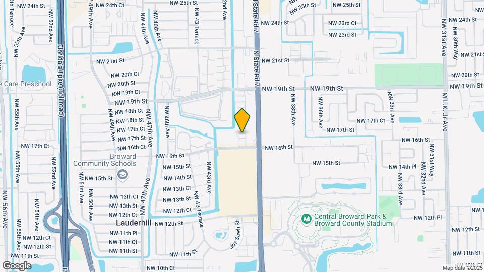 4041 NW 16th St Map and Location Details