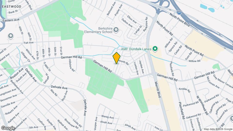 744 Aldworth Rd Map and Location Details